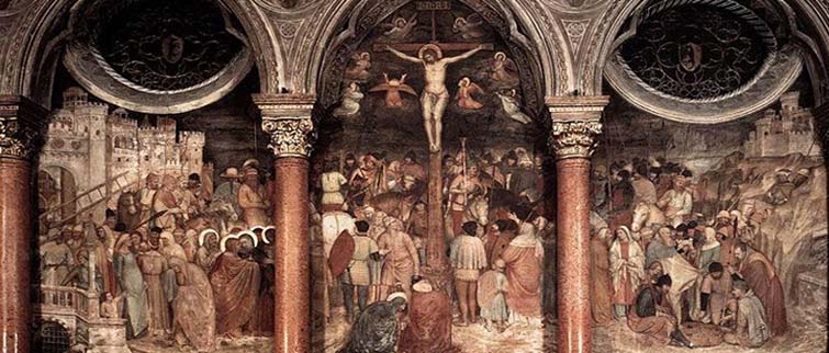 Altichiero, The Crucifixion, Padua
