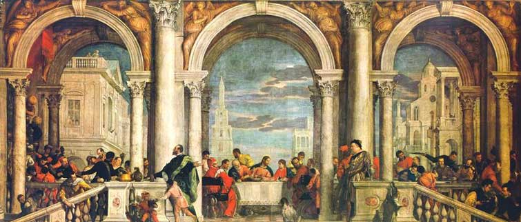 Mannerism (Late Renaissance) Veronese, Feast in the House of Levi, Venice